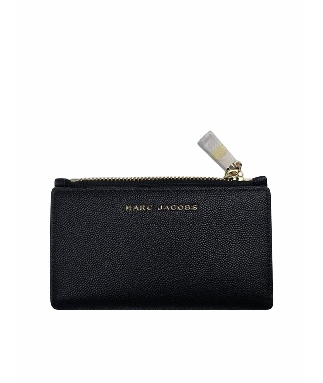 MARC JACOBS Черная кожаная визитница, фото 1