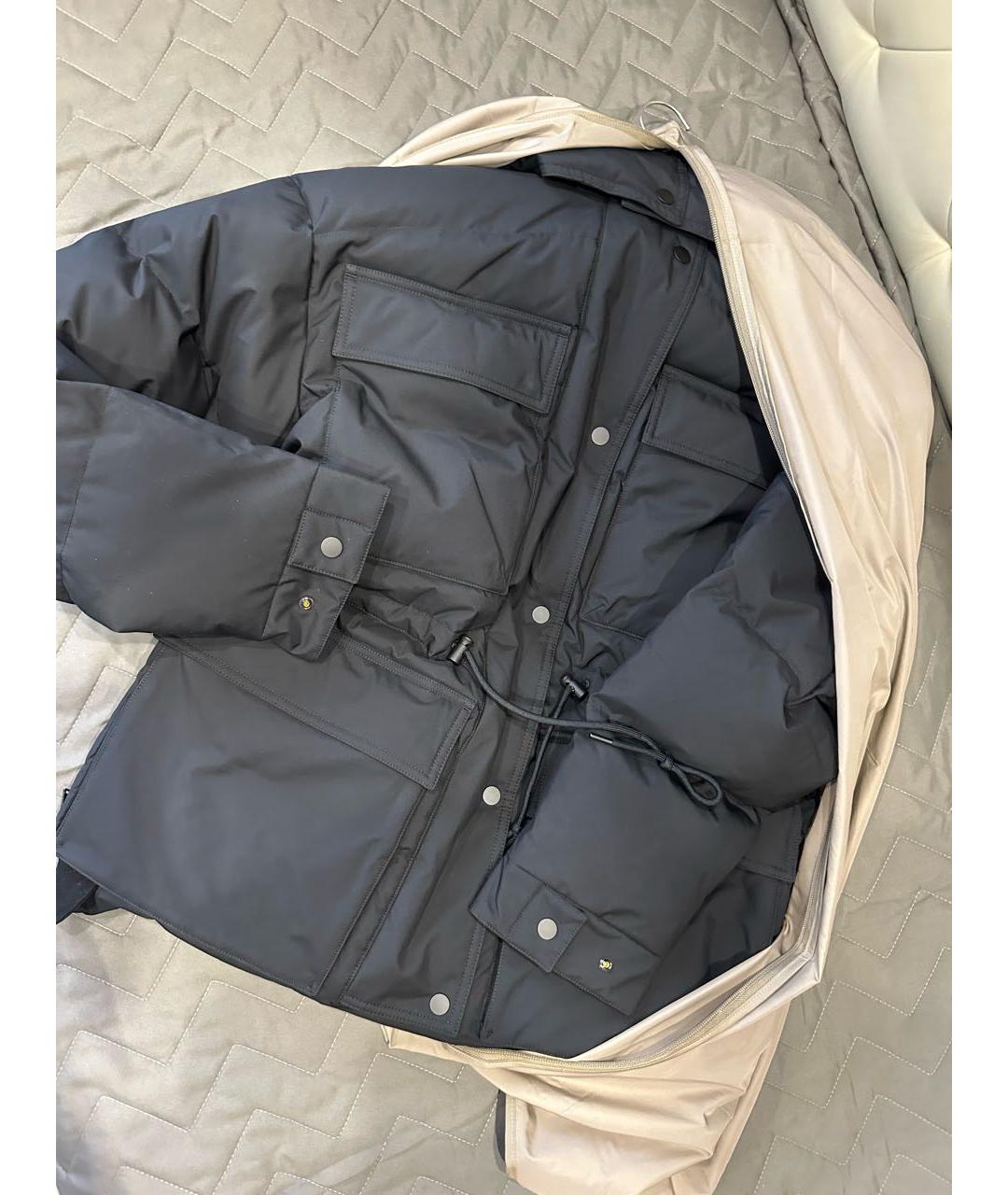 12 STOREEZ Черный полиэстеровый пуховик, фото 6