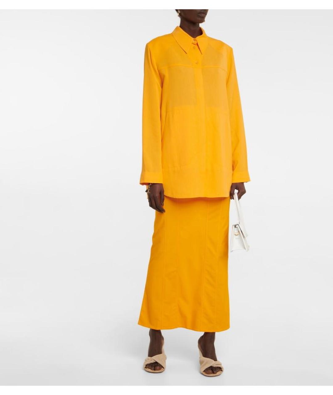 JACQUEMUS Оранжевая блузы, фото 2