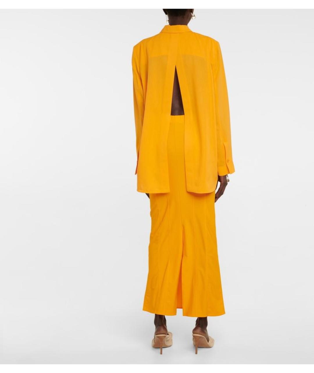 JACQUEMUS Оранжевая блузы, фото 3