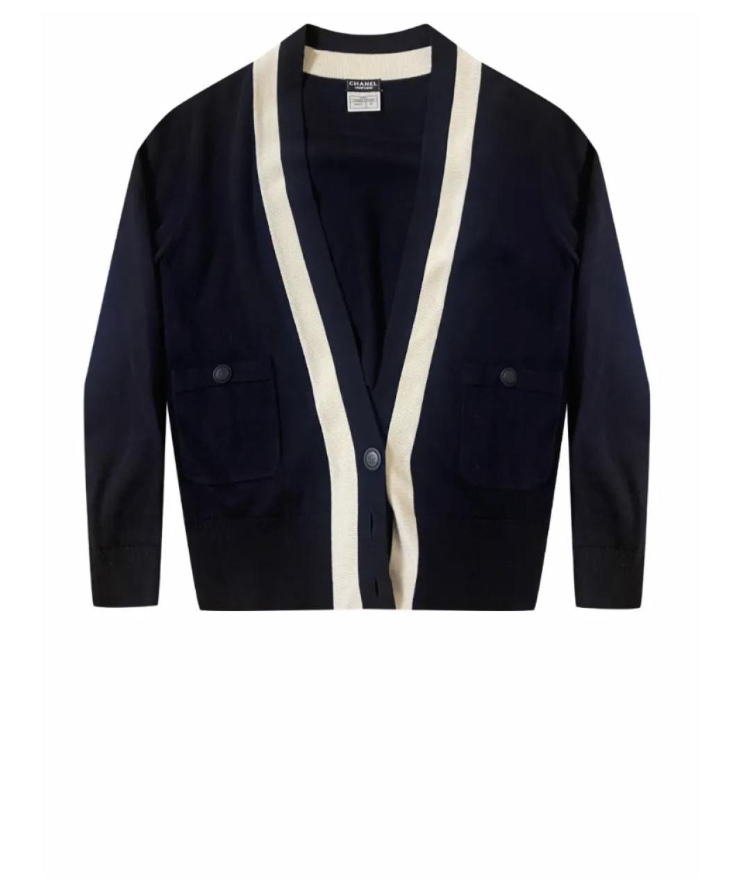 CHANEL Темно-синий джемпер / свитер, фото 6