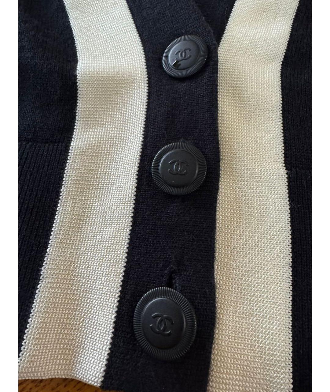 CHANEL Темно-синий джемпер / свитер, фото 3
