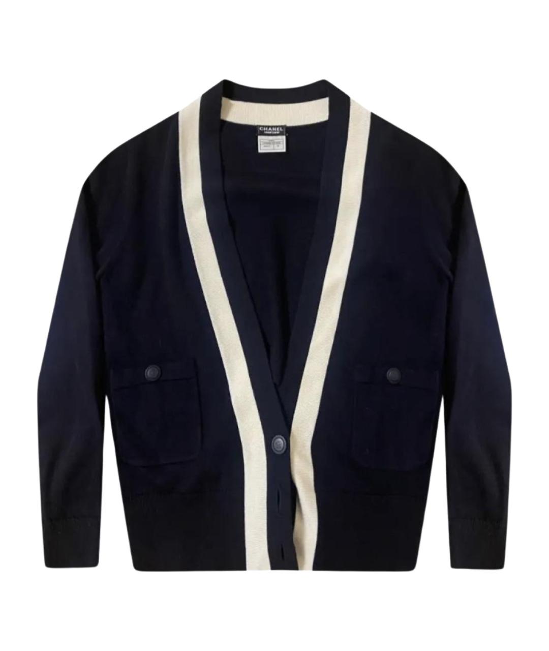 CHANEL Темно-синий джемпер / свитер, фото 1