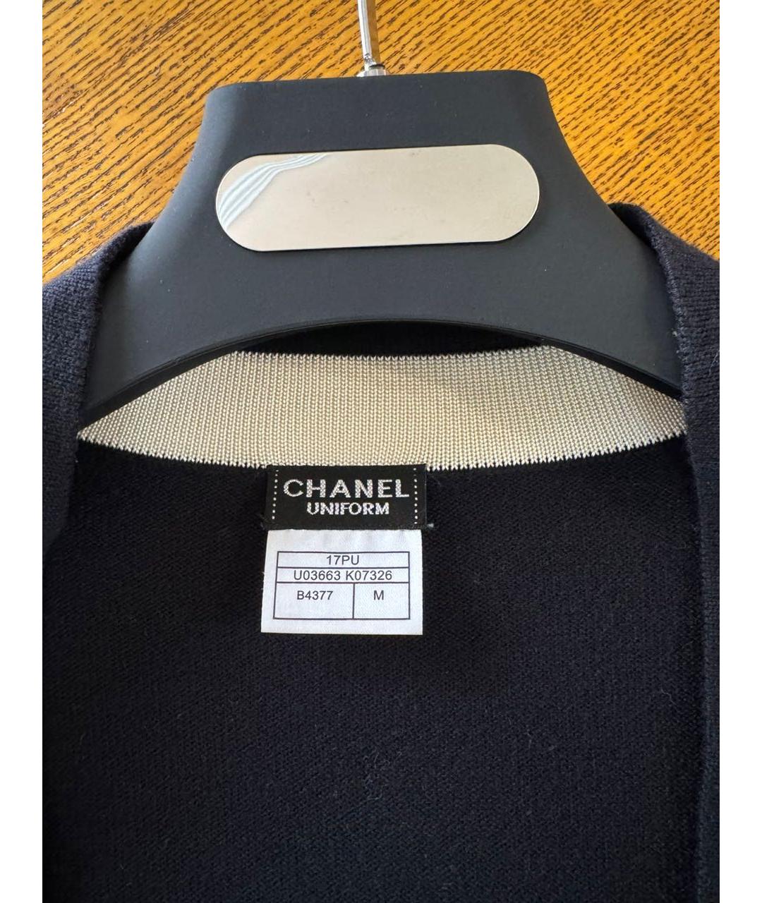 CHANEL Темно-синий джемпер / свитер, фото 5