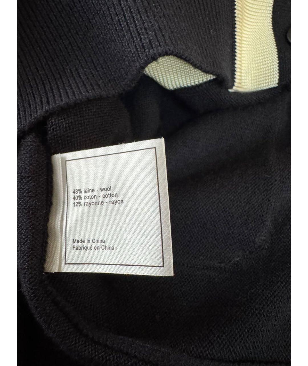 CHANEL Темно-синий джемпер / свитер, фото 4