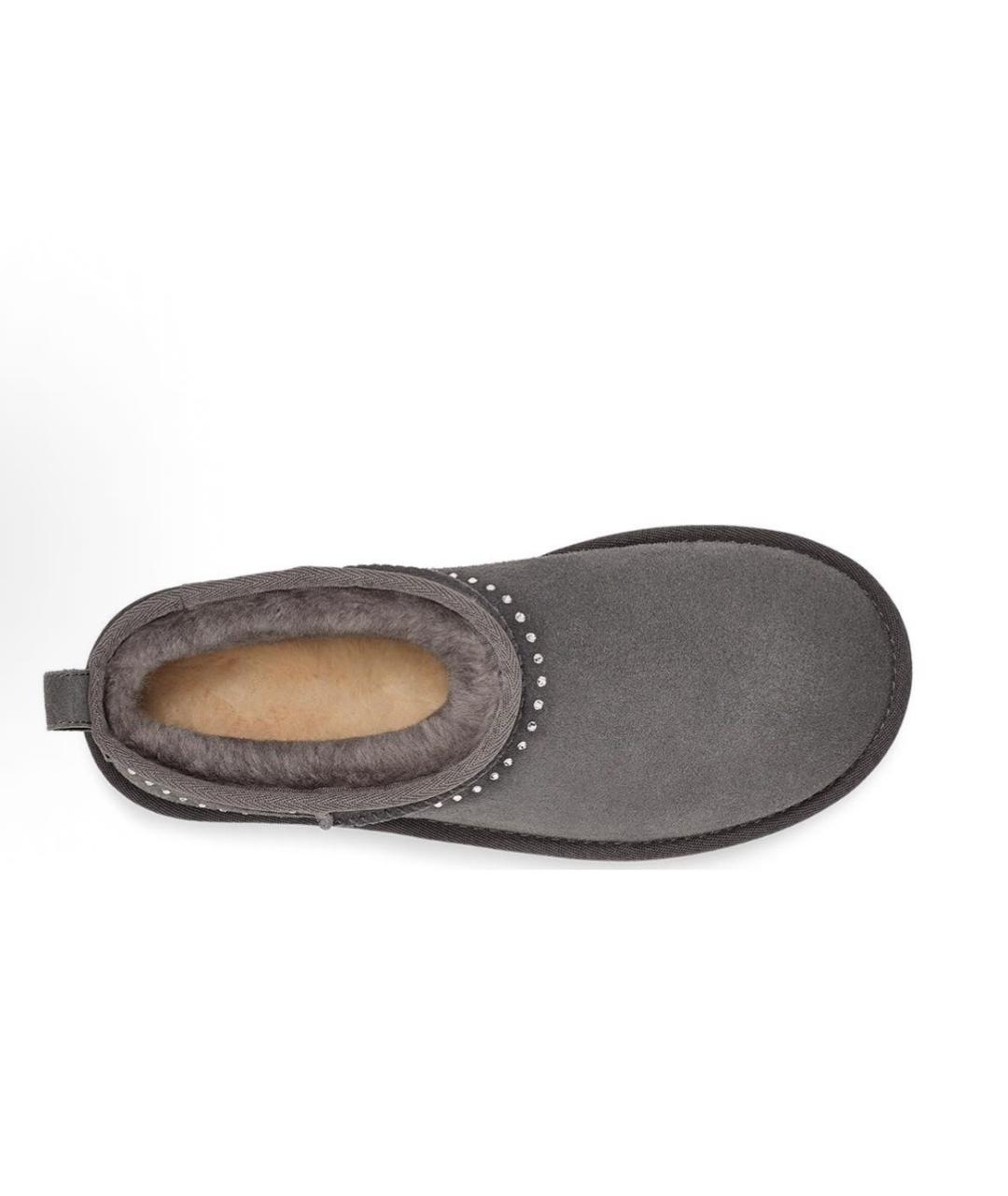 UGG AUSTRALIA Серые текстильные ботинки, фото 5