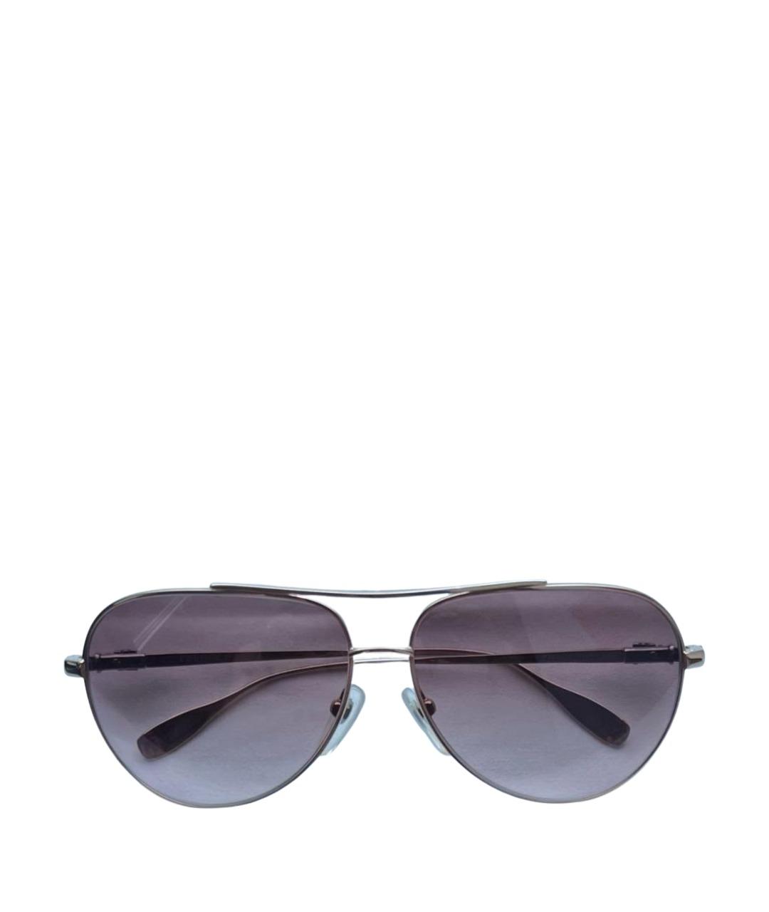 CHROME HEARTS Золотые металлические солнцезащитные очки, фото 1