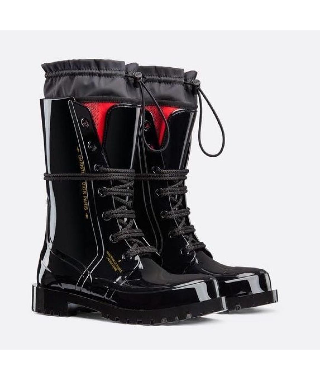 CHRISTIAN DIOR Черные ботинки, фото 2