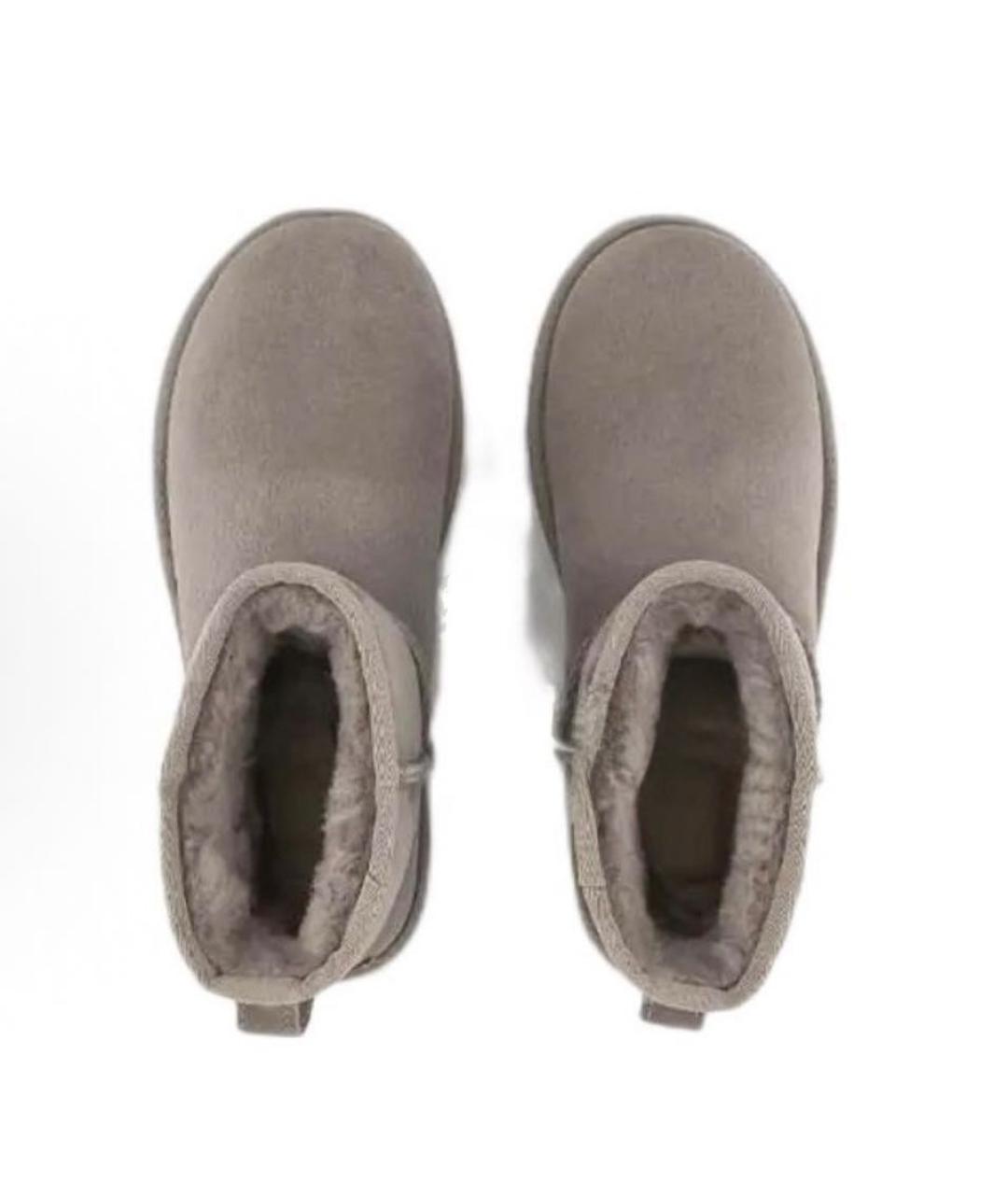 UGG AUSTRALIA Серые замшевые ботинки, фото 2