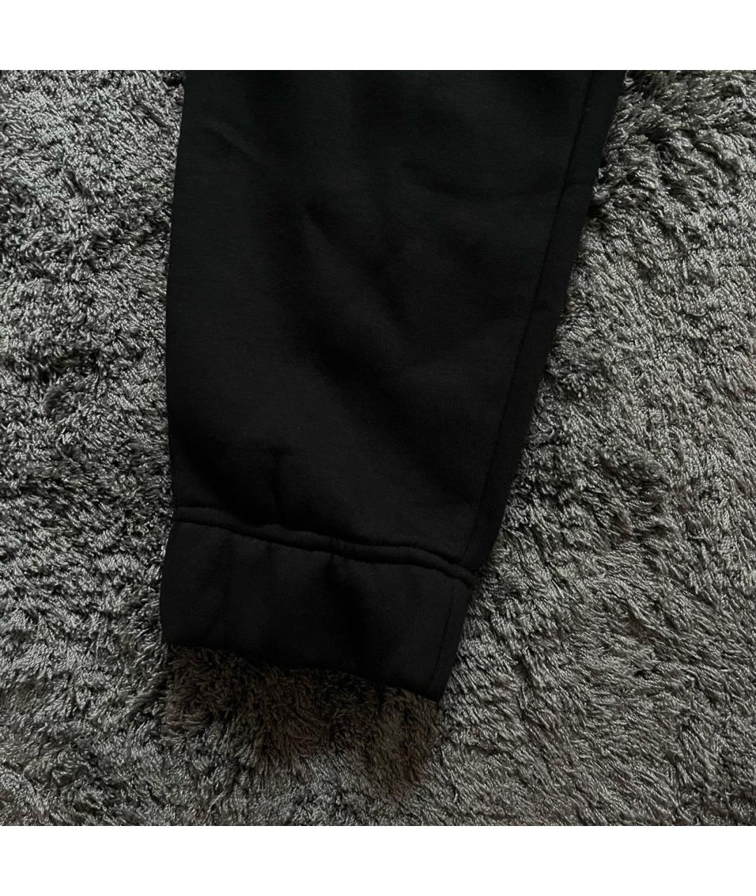 NIKE Черные хлопковые повседневные брюки, фото 5