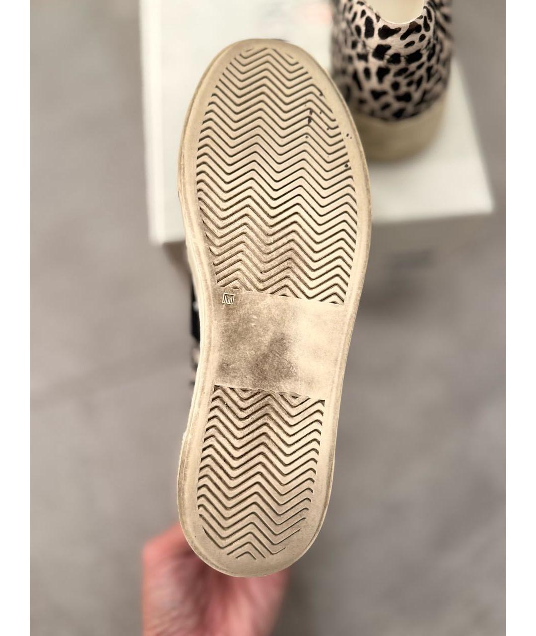 MONCLER Белые текстильные мокасины, фото 6