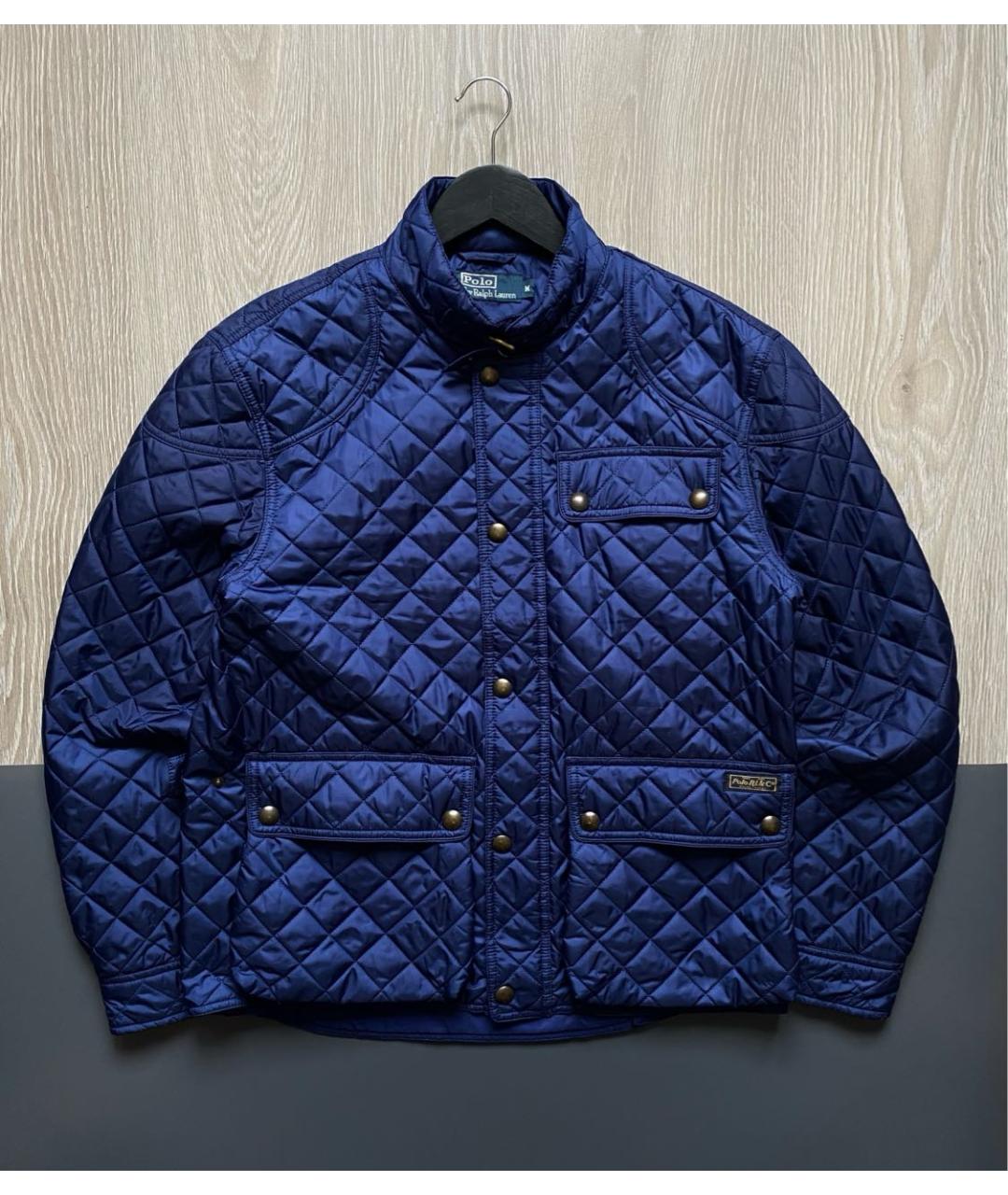 POLO RALPH LAUREN Синяя полиэстеровая куртка, фото 7