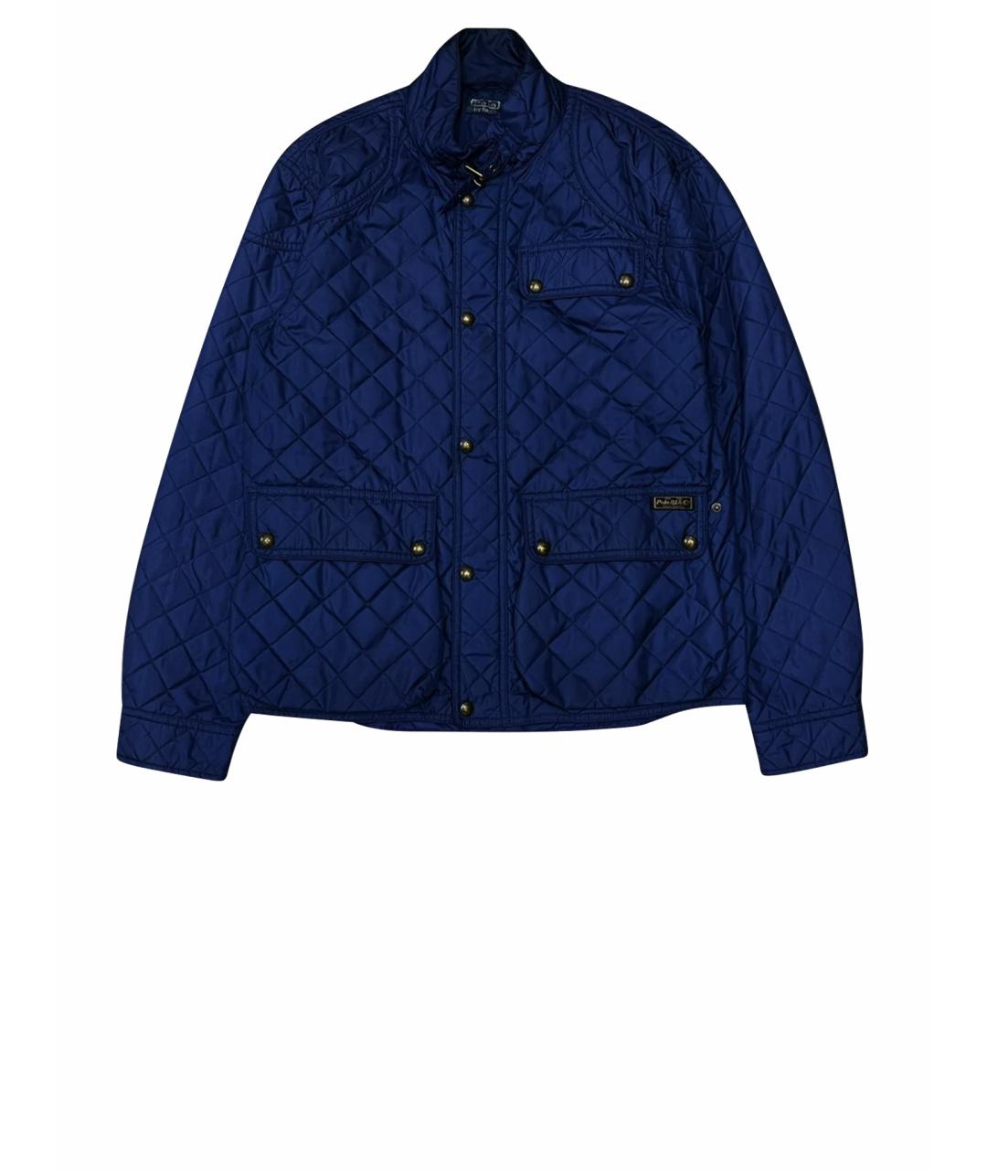 POLO RALPH LAUREN Синяя полиэстеровая куртка, фото 1