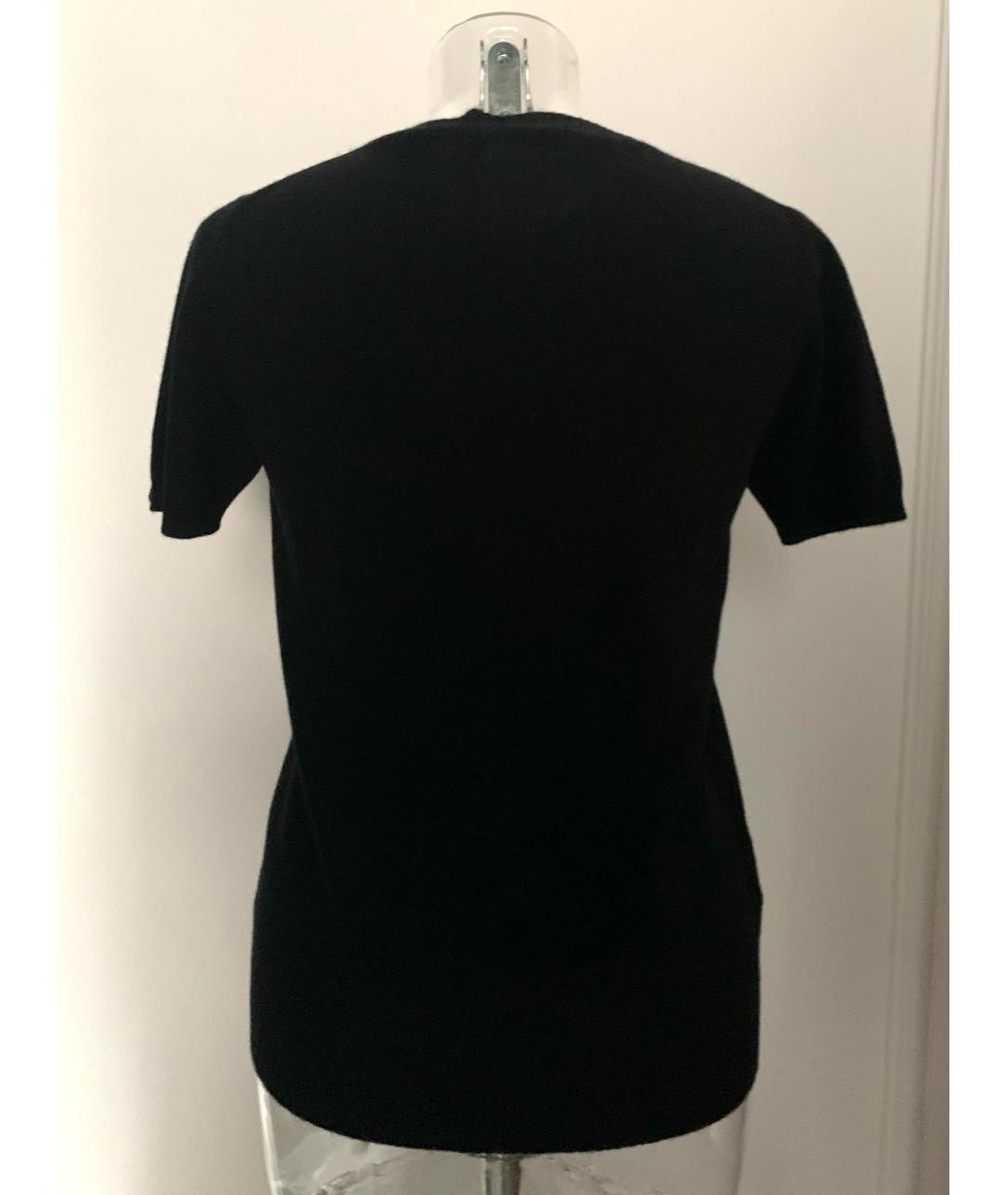 MIU MIU Черный кашемировый джемпер / свитер, фото 2