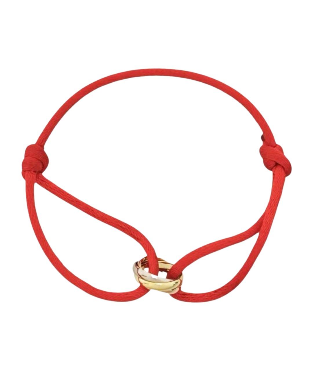 CARTIER Красный браслет из белого золота, фото 1