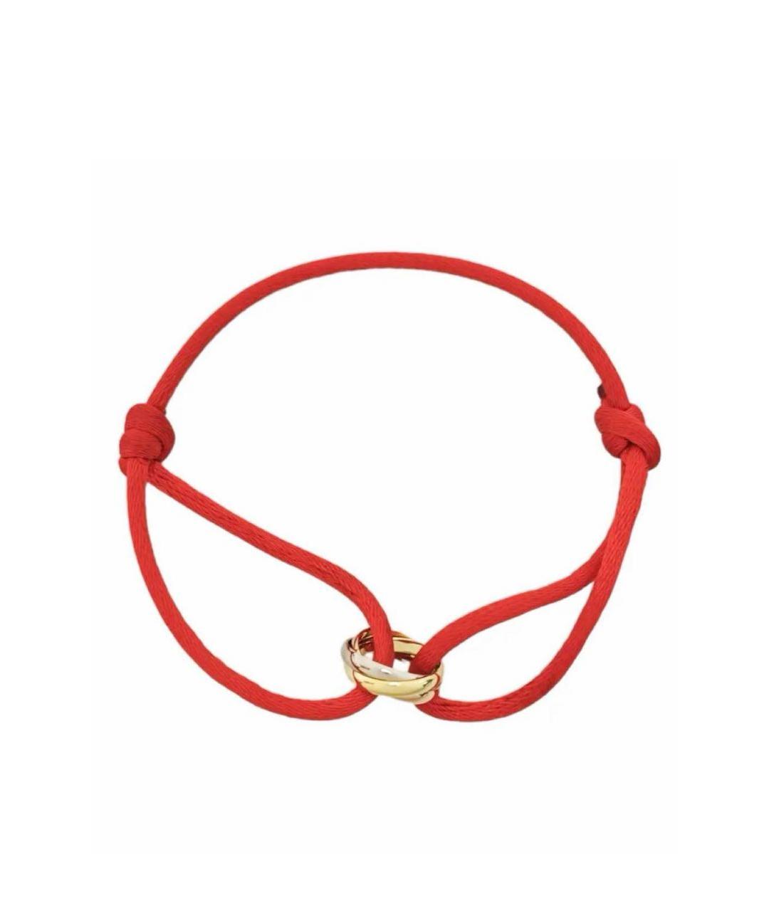 CARTIER Красный браслет из белого золота, фото 4