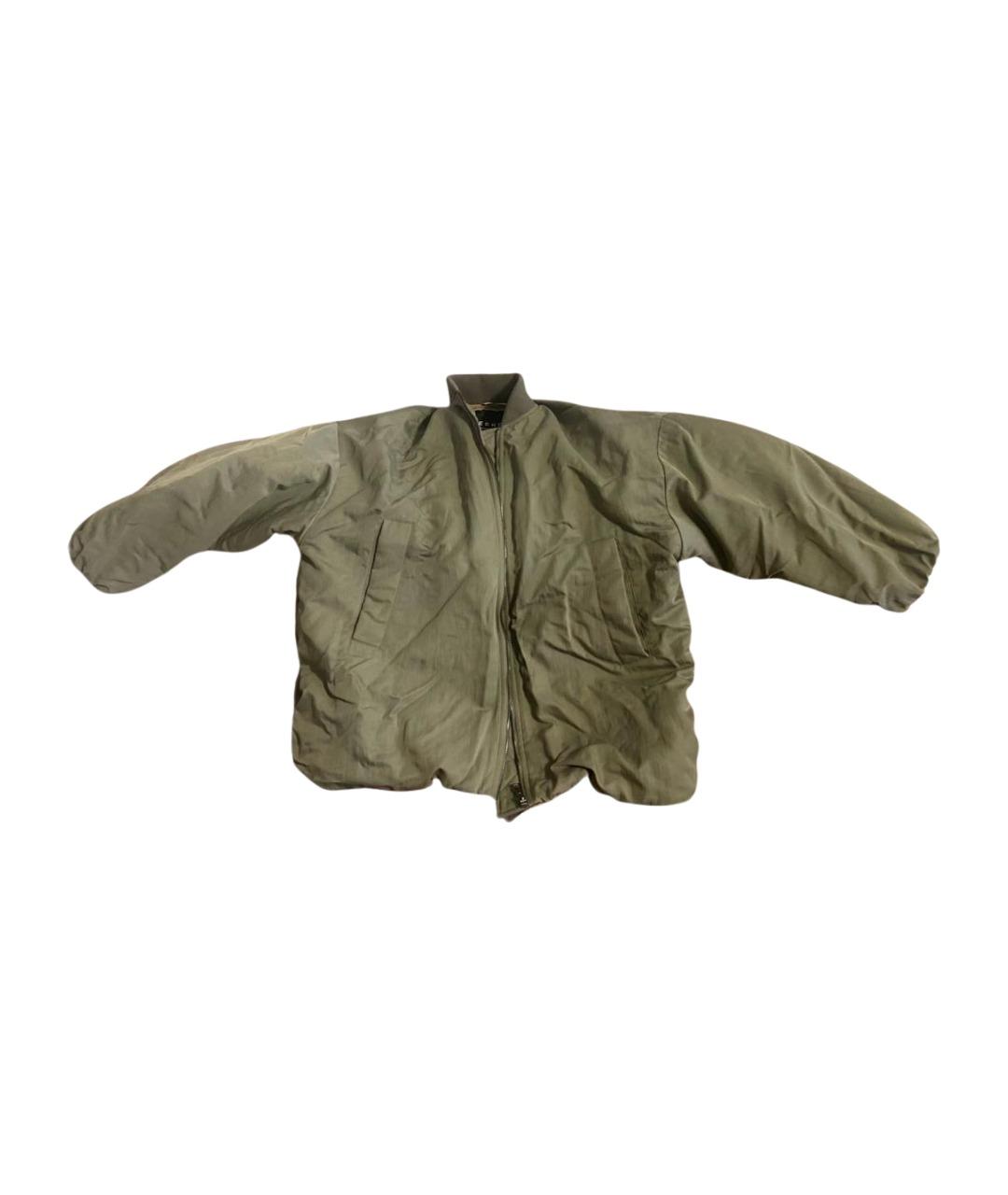 WEEKEND MAX MARA Хаки полиамидовая куртка, фото 1