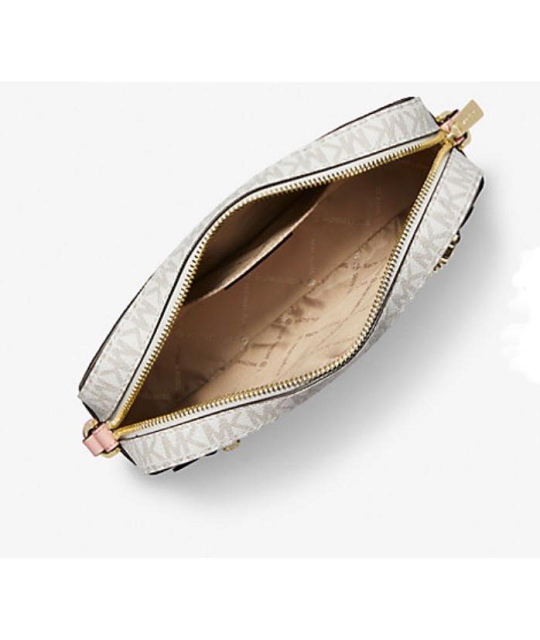 MICHAEL KORS Розовая кожаная сумка через плечо, фото 4