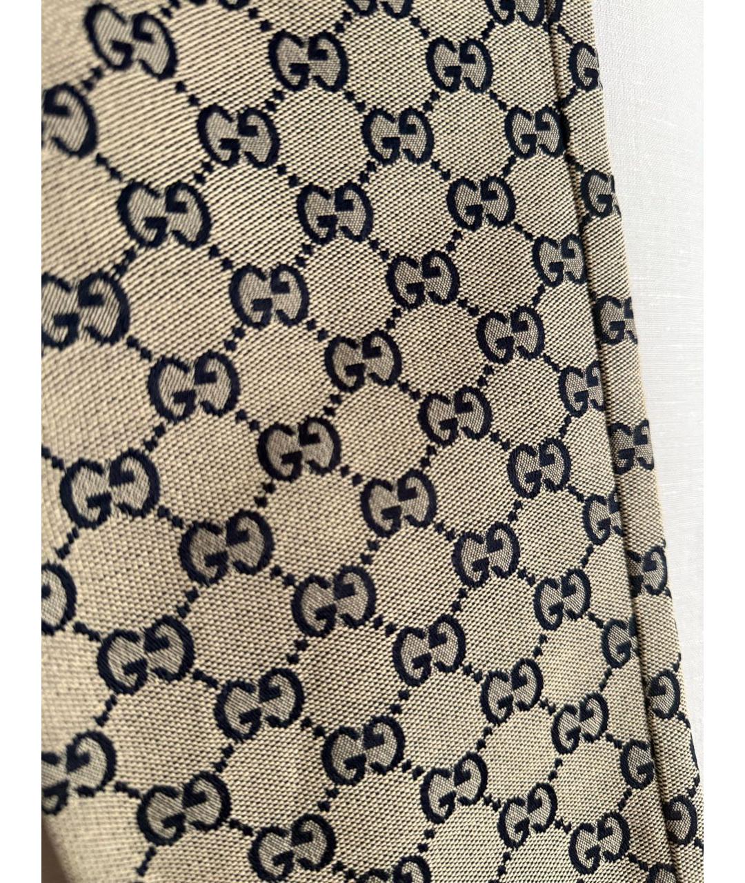 GUCCI KIDS Бежевые хлопковые брюки и шорты, фото 4