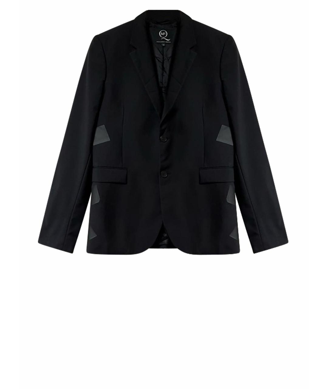 MCQ ALEXANDER MCQUEEN Черный шерстяной пиджак, фото 1