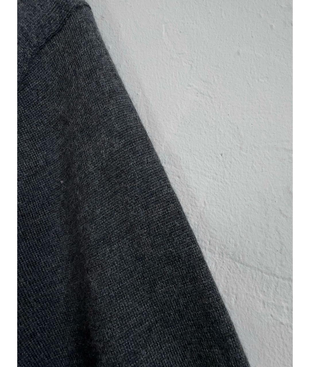POLO RALPH LAUREN Серая шерстяная водолазка, фото 7