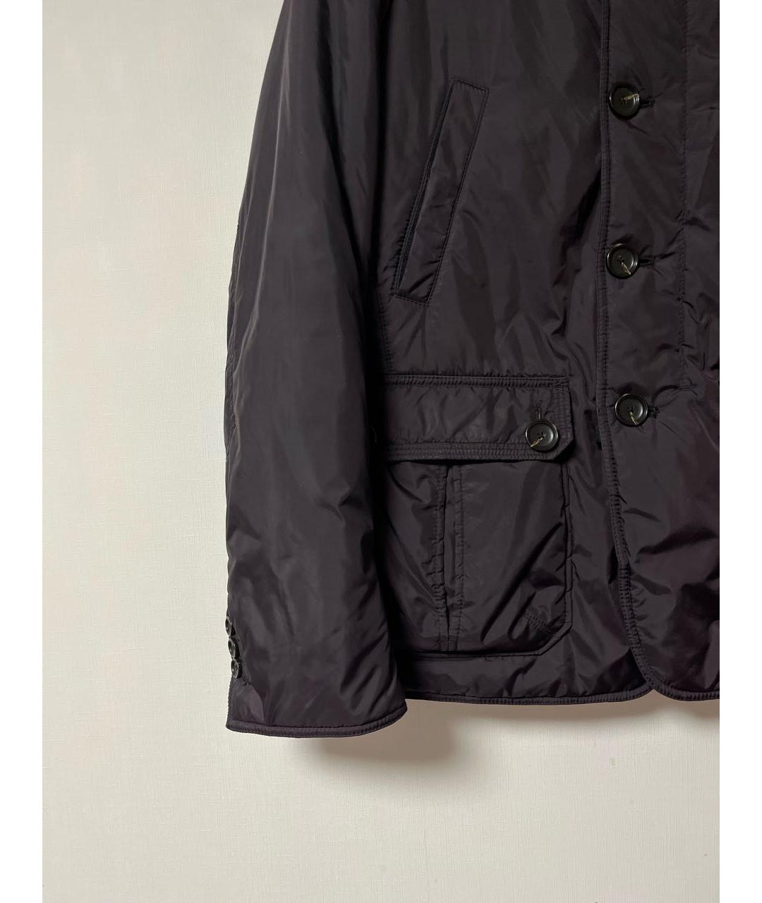 ZZEGNA Коричневая полиамидовая куртка, фото 8