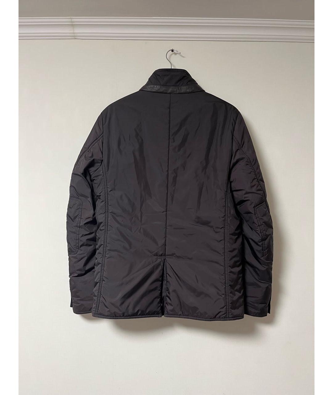 ZZEGNA Коричневая полиамидовая куртка, фото 2