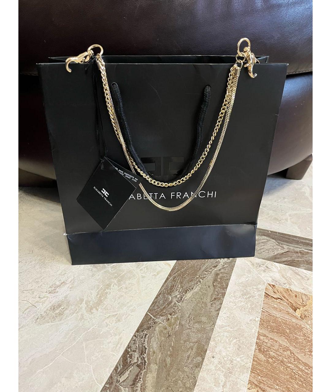 ELISABETTA FRANCHI Золотой ремень, фото 2