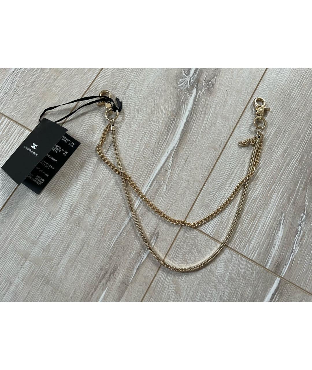 ELISABETTA FRANCHI Золотой ремень, фото 4