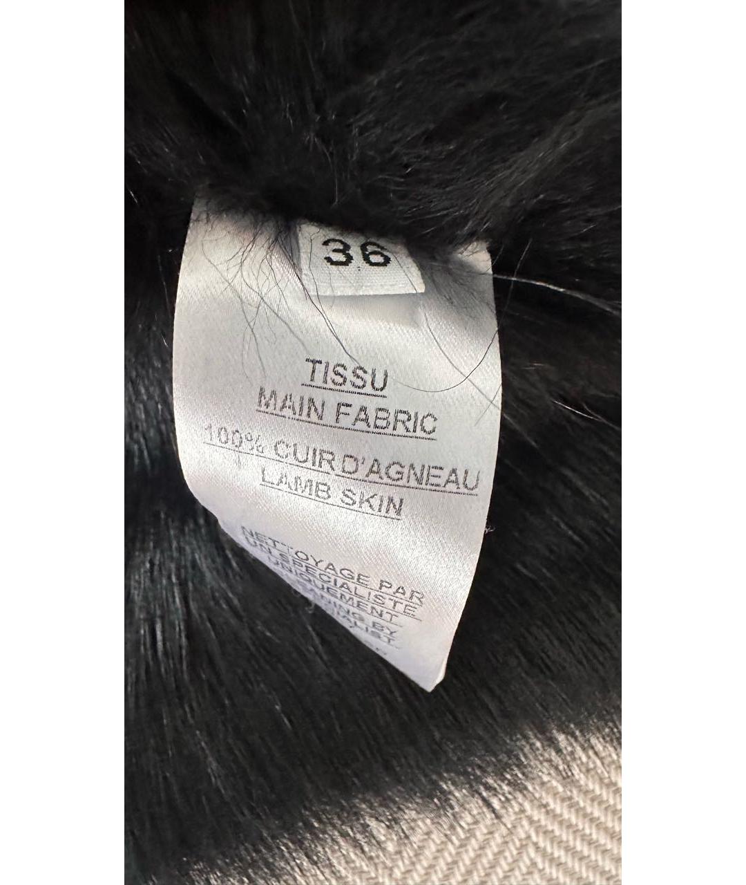 BALMAIN Черный замшевый жилет, фото 5