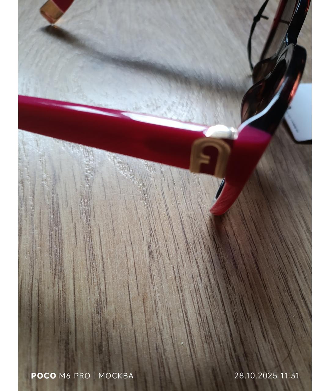 FURLA Мульти пластиковые солнцезащитные очки, фото 3