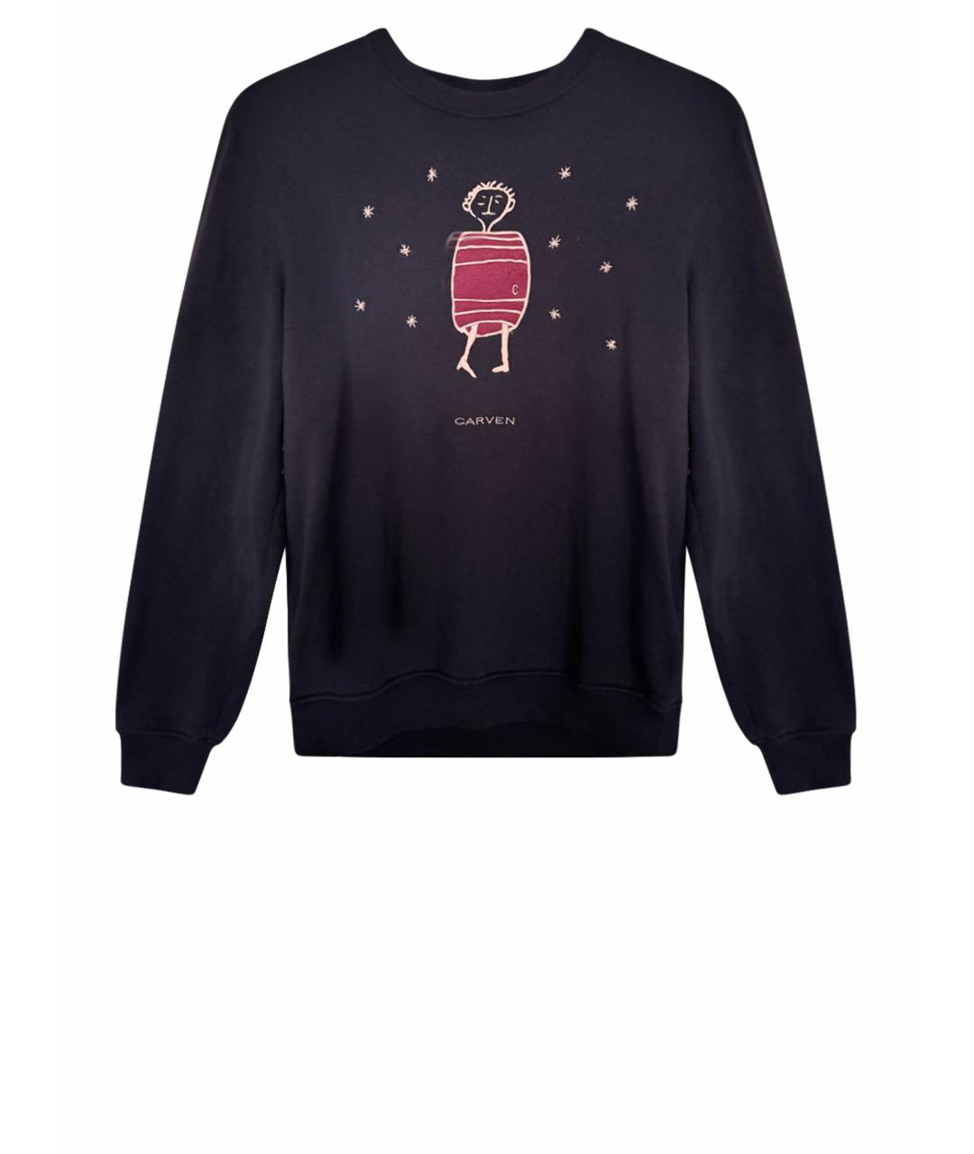 Carven Синий хлопковый джемпер / свитер, фото 1