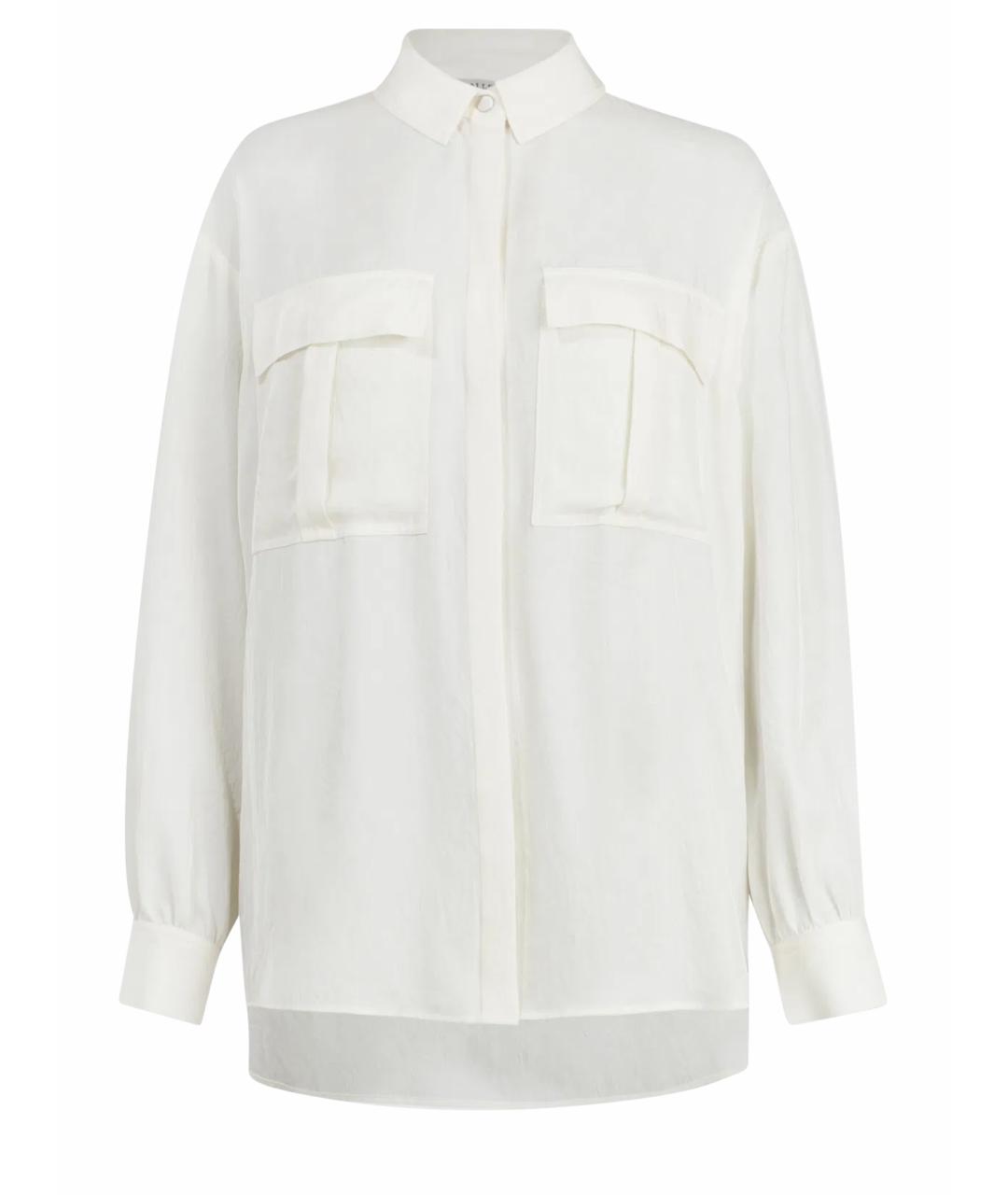 CHANEL Белая хлопковая блузы, фото 1