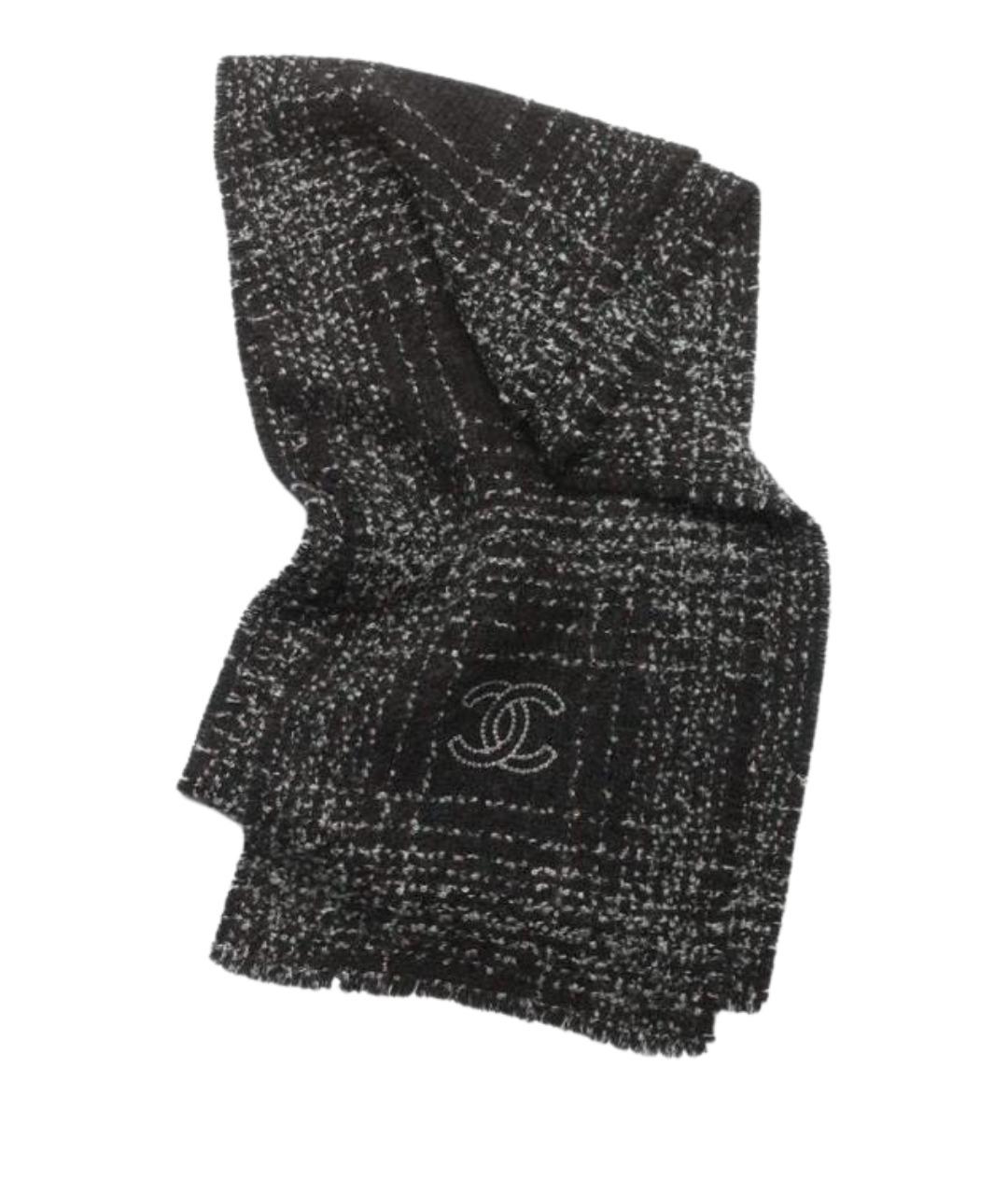 CHANEL Мульти кашемировый шарф, фото 1