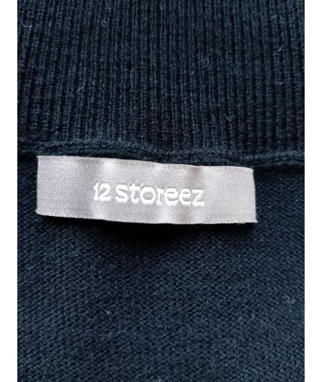 12 STOREEZ Черная шерстяная жилетка, фото 6