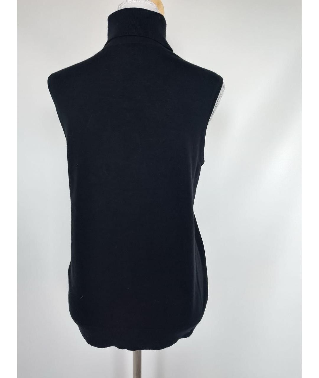12 STOREEZ Черная шерстяная жилетка, фото 5