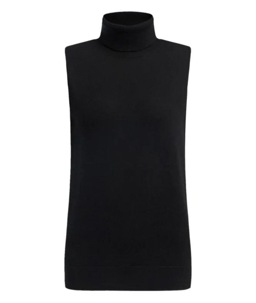12 STOREEZ Черная шерстяная жилетка, фото 1