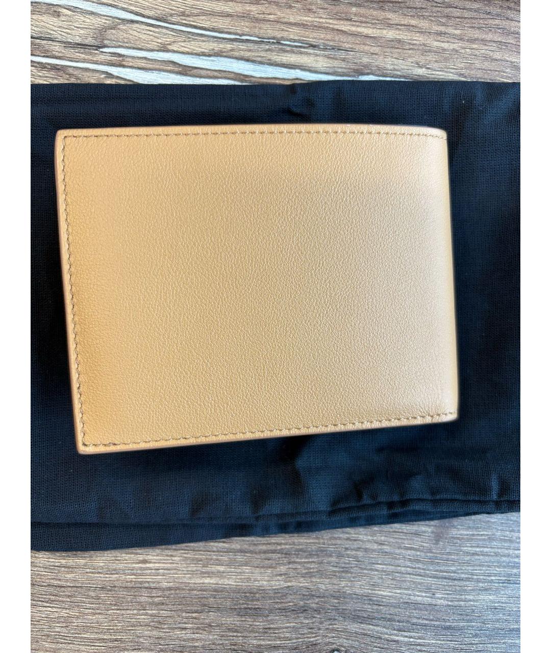 CARTIER Бежевый кожаный кошелек, фото 2