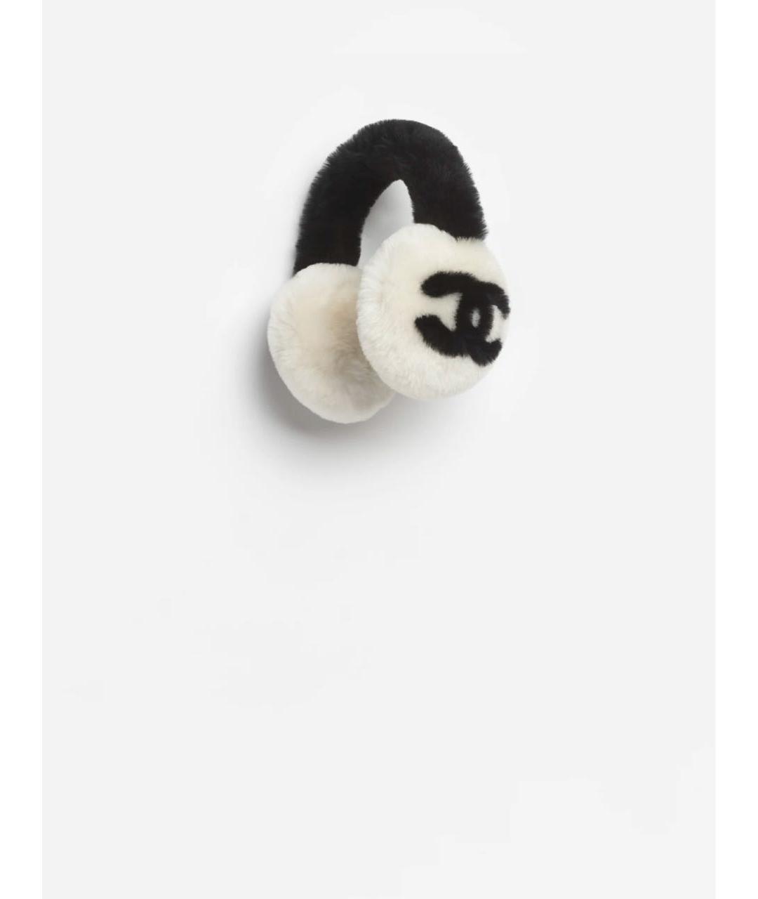 CHANEL Белые наушники, фото 4
