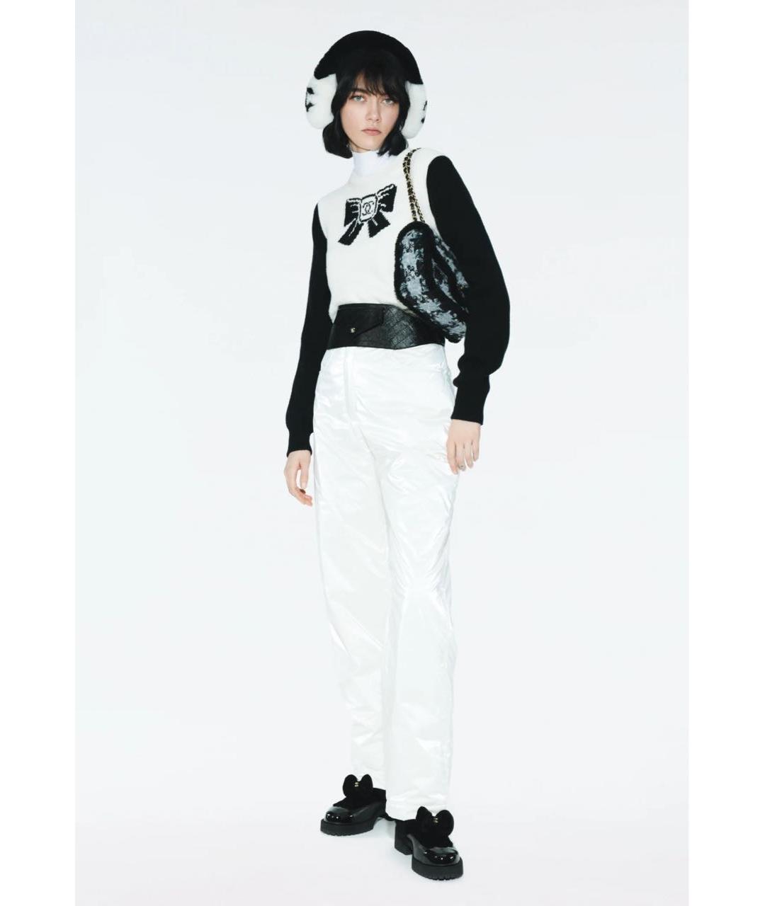 CHANEL Белые наушники, фото 3