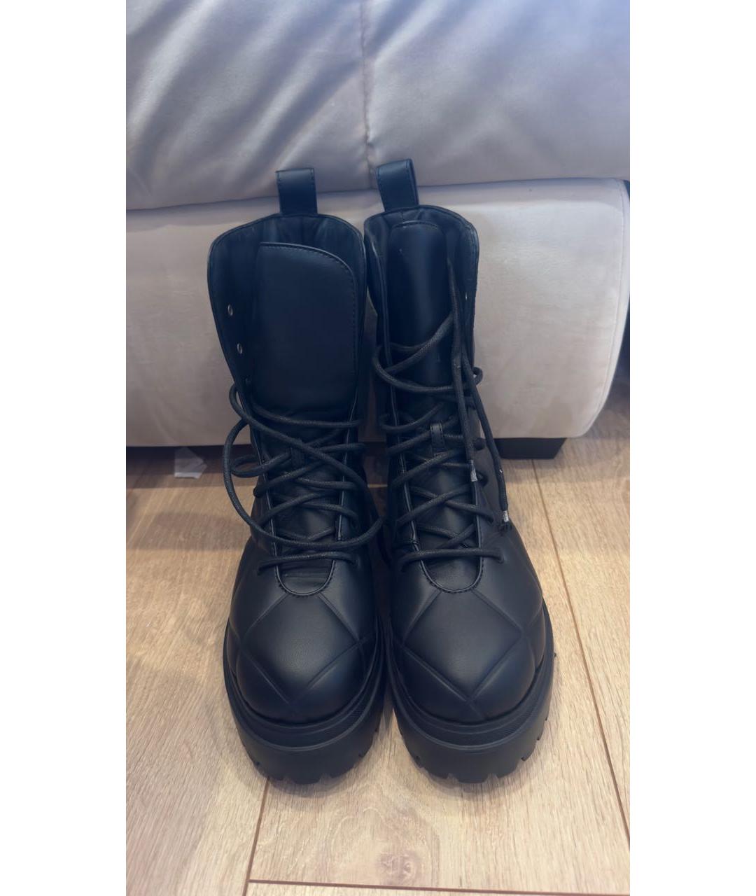 LE SILLA Черные ботинки из искусственной кожи, фото 3