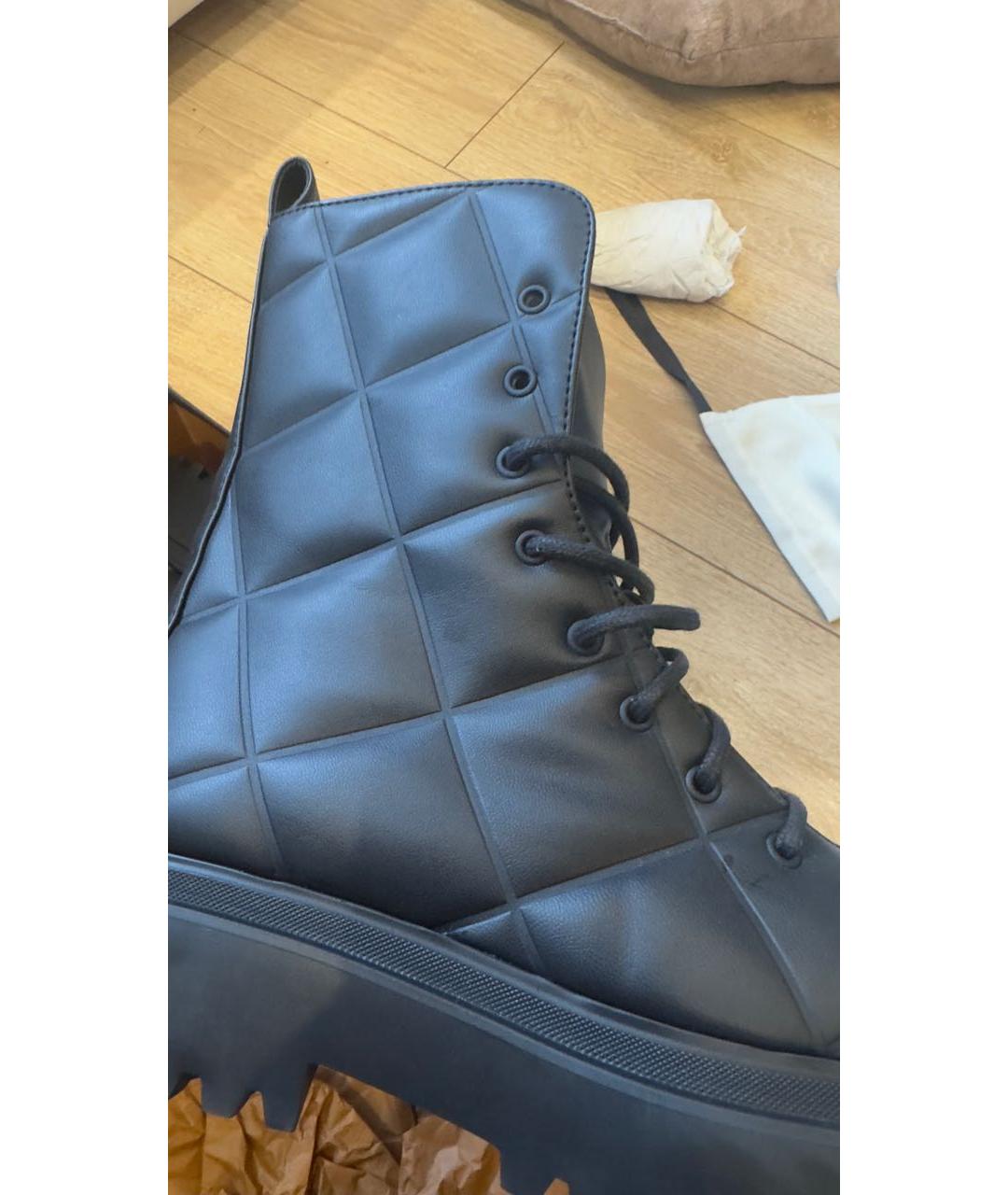 LE SILLA Черные ботинки из искусственной кожи, фото 6