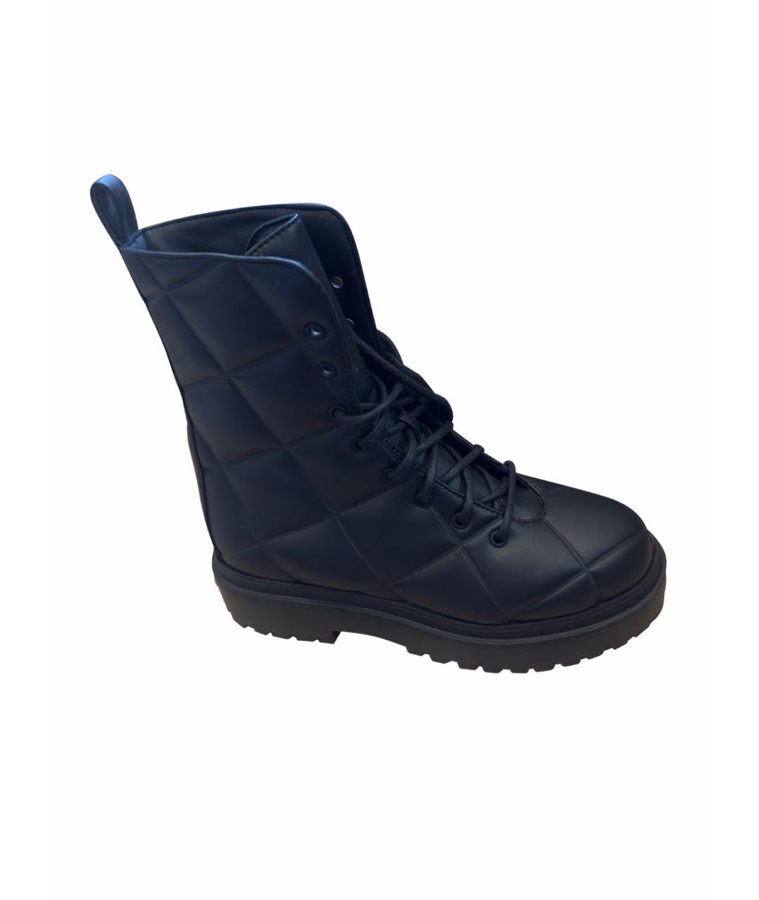 LE SILLA Черные ботинки из искусственной кожи, фото 1