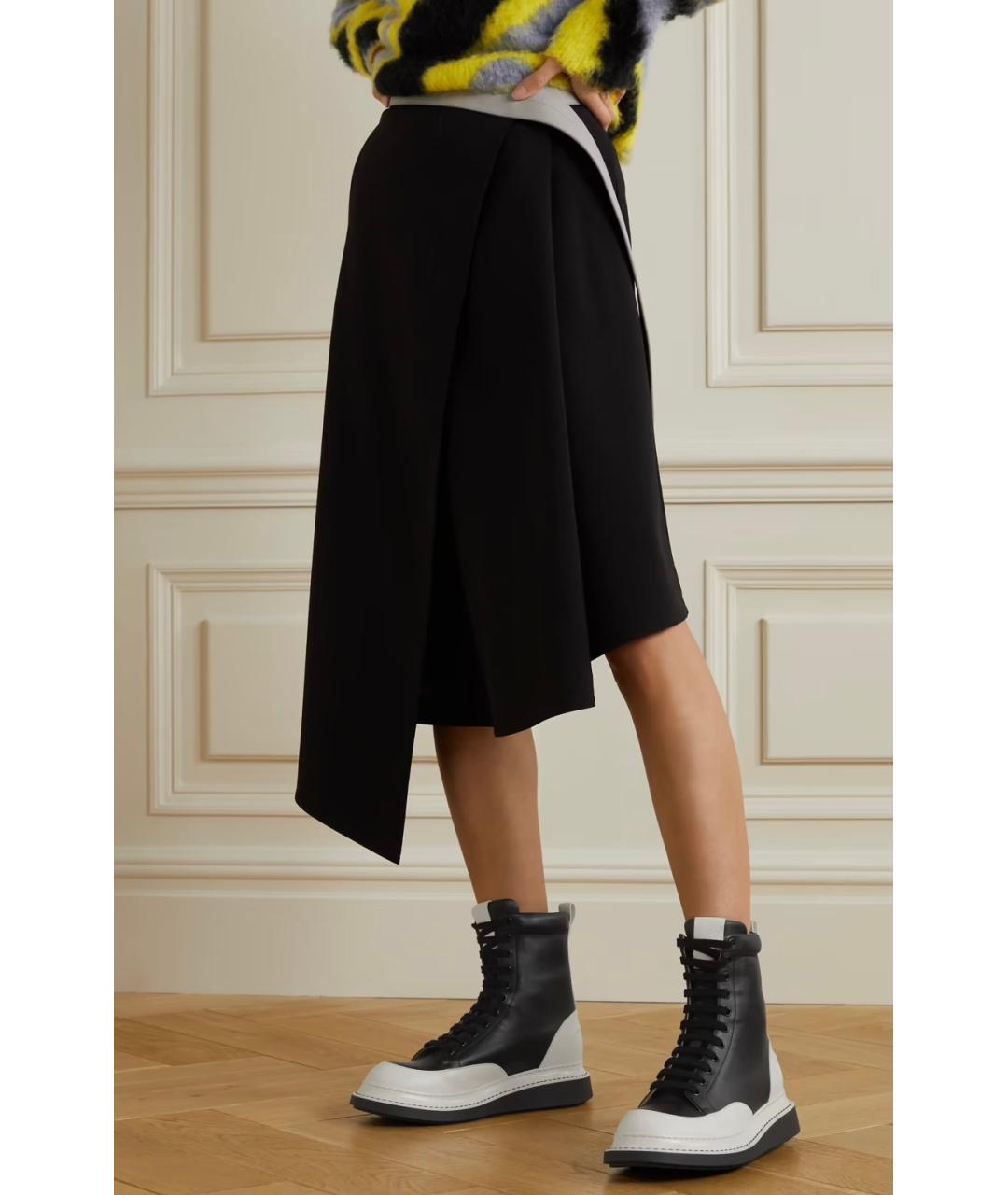 LOEWE Черные кожаные ботинки, фото 2