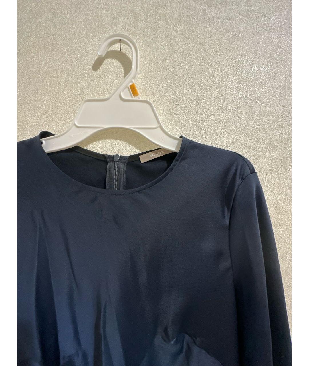 12 STOREEZ Темно-синее полиэстеровое повседневное платье, фото 4