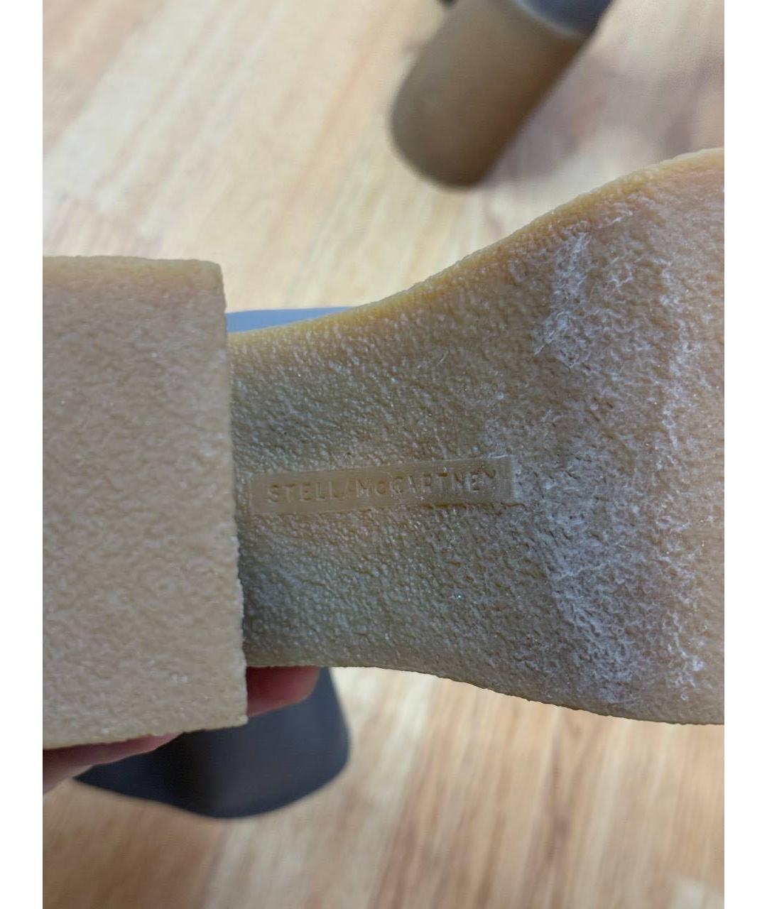 STELLA MCCARTNEY Антрацитовые ботильоны, фото 6