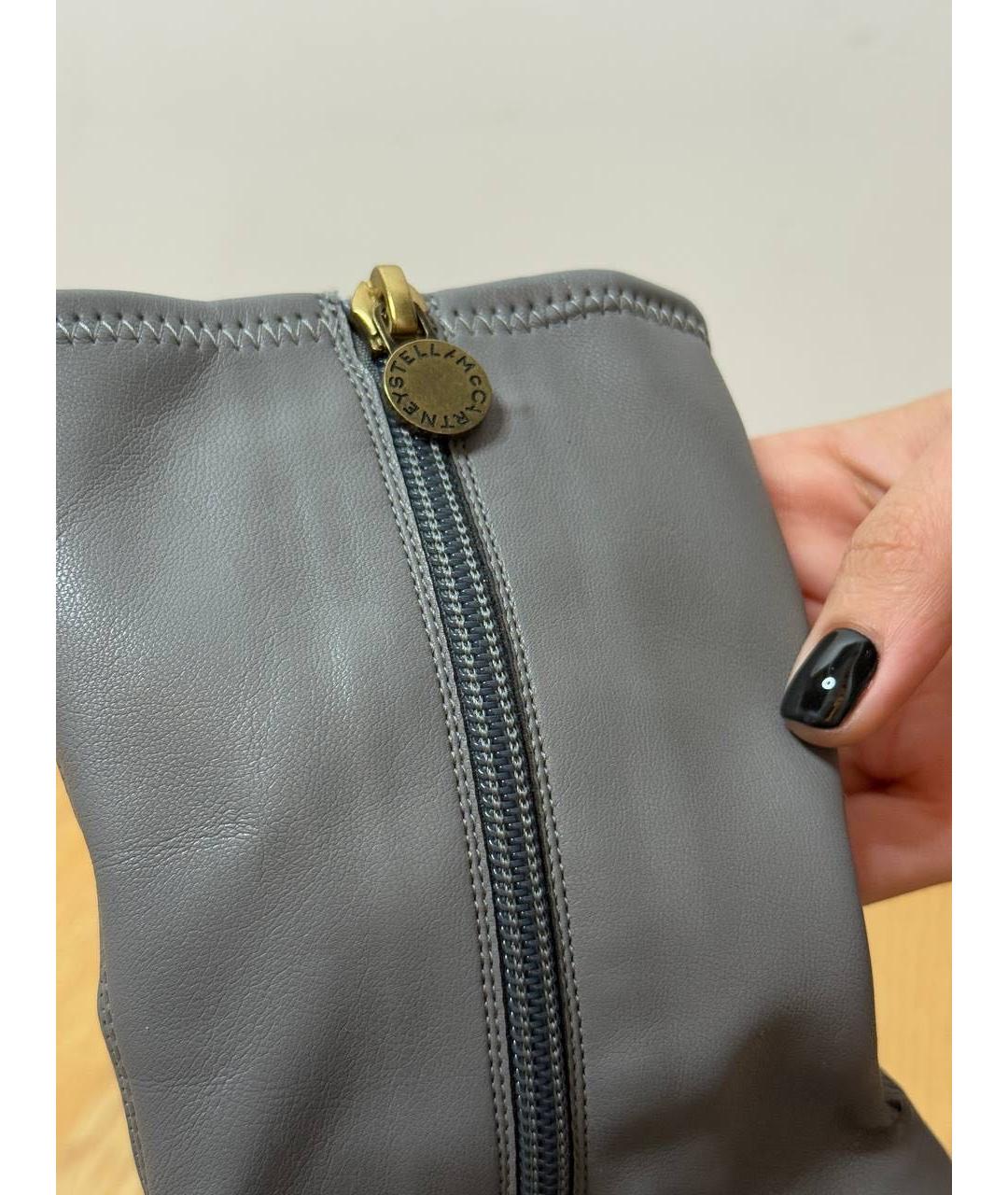 STELLA MCCARTNEY Антрацитовые ботильоны, фото 5