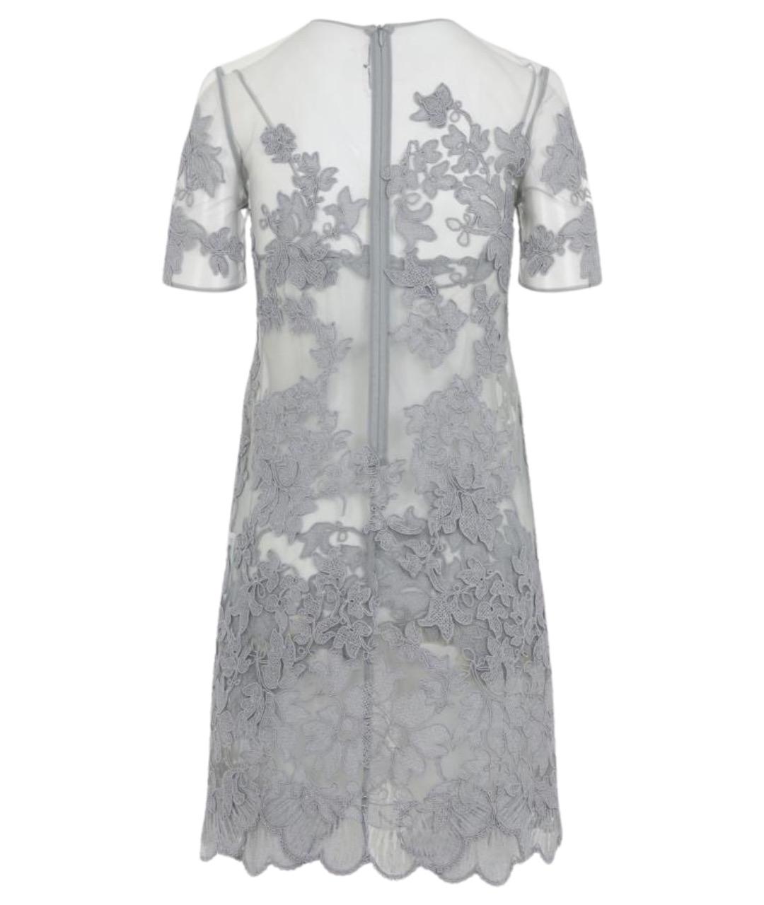 ERMANNO SCERVINO Серое полиамидовое платье, фото 2