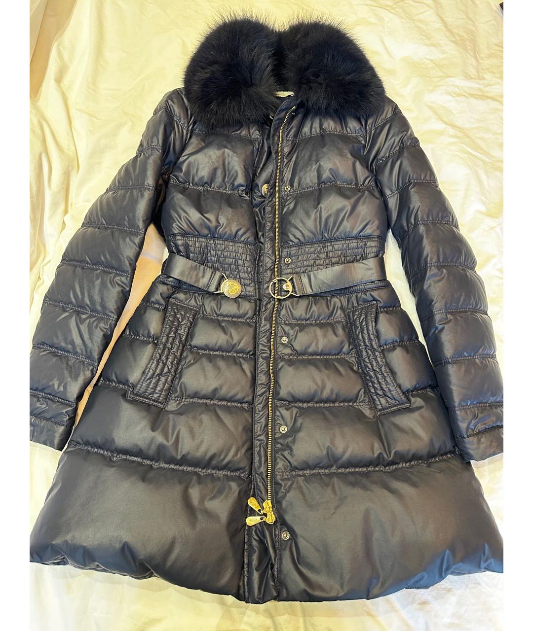 VERSACE COLLECTION Темно-синий пуховик, фото 6