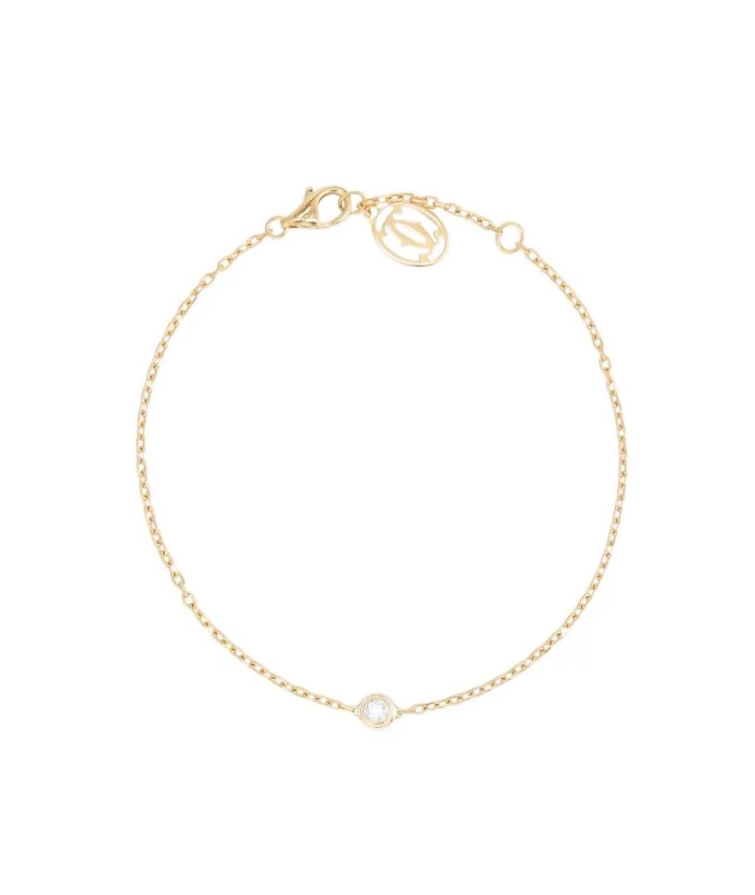 CARTIER Золотой браслет из желтого золота, фото 1